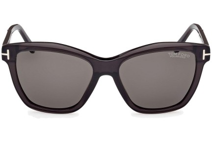 Sončna očala Tom Ford Lucia FT1087 05D Polarized Kvadratna Črna