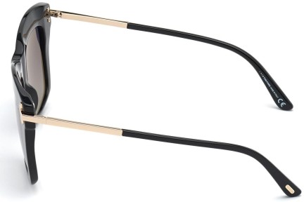 Sončna očala Tom Ford FT0822 01D Polarized Kvadratna Črna