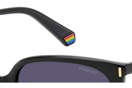 Sončna očala Polaroid PLD6218/S 807/WJ Polarized Kvadratna Črna