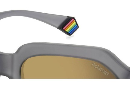 Sončna očala Polaroid PLD6212/S/X RIW/LM Polarized Pravokotna Siva