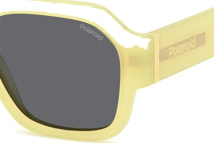 Sončna očala Polaroid PLD6212/S/X 40G/M9 Polarized Pravokotna Rumena