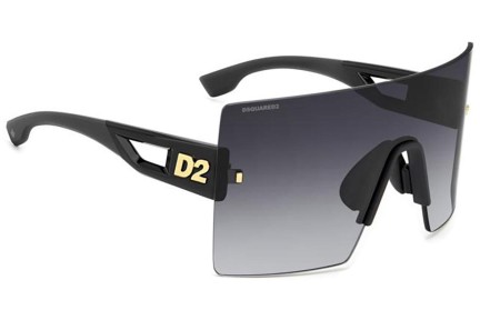 Sončna očala Dsquared2 D20126/S 807/9O Enojna leča | Shield Črna