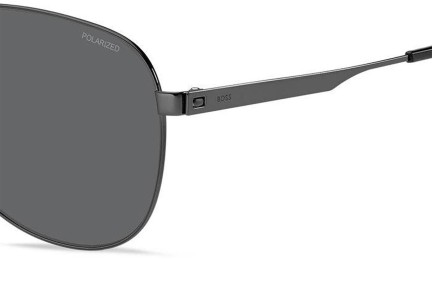 Sončna očala BOSS BOSS1641/S V81/M9 Polarized Pilotska Siva