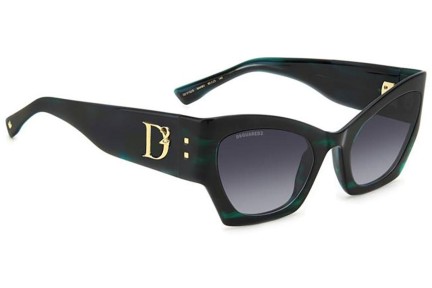 Sončna očala Dsquared2 D20132/S 6AK/9O Cat Eye Zelena