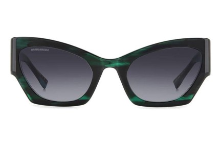 Sončna očala Dsquared2 D20132/S 6AK/9O Cat Eye Zelena