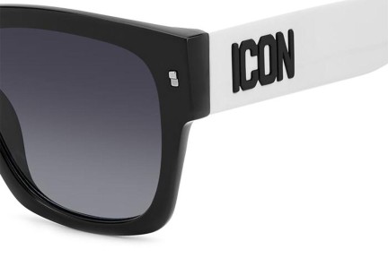 Sončna očala Dsquared2 ICON0004/S P56/9O Kvadratna Črna