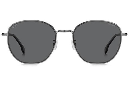 Sončna očala BOSS BOSS1671/F/SK KJ1/M9 Polarized Okrogla Siva