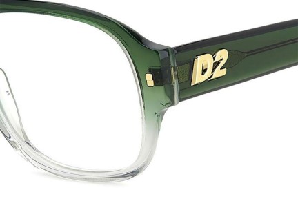 Očala Dsquared2 D20125 1ED Flat Top Zelena