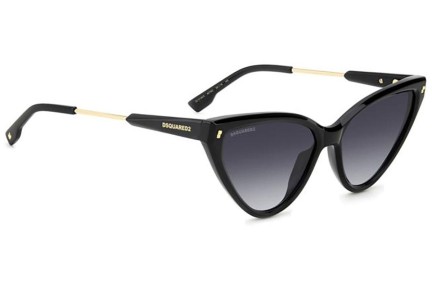 Sončna očala Dsquared2 D20134/S 807/9O Cat Eye Črna