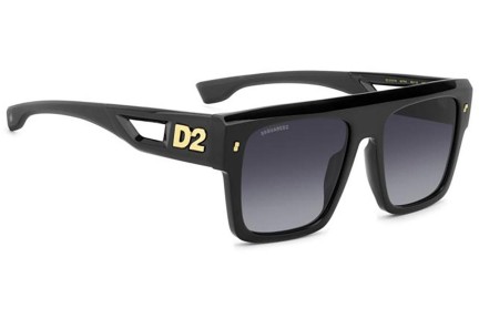 Sončna očala Dsquared2 D20127/S 807/9O Flat Top Črna