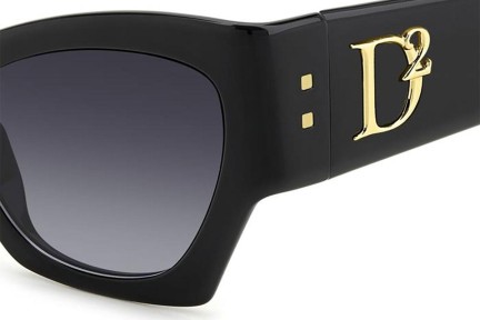 Sončna očala Dsquared2 D20132/S 807/9O Cat Eye Črna