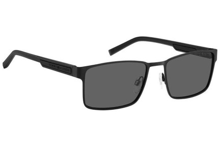 Sončna očala Tommy Hilfiger TH2087/S 003/M9 Polarized Pravokotna Črna