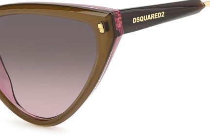 Sončna očala Dsquared2 D20134/S HKL/M2 Cat Eye Rjava