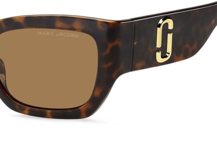 Sončna očala Marc Jacobs MARC723/S 086/70 Pravokotna Havana