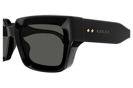 Sončna očala Gucci GG1529S 001 Kvadratna Črna