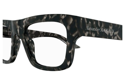 Očala Alexander McQueen AM0452O 002 Pravokotna Havana