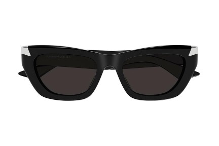 Sončna očala Alexander McQueen AM0440SA 001 Cat Eye Črna