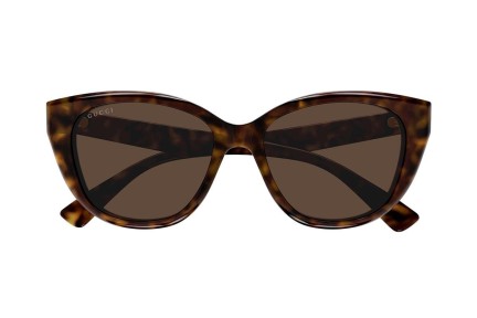 Sončna očala Gucci GG1588S 002 Cat Eye Havana