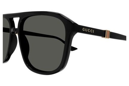 Sončna očala Gucci GG1494S 001 Pilotska Črna