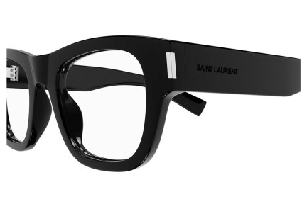 Očala Saint Laurent SL698 001 Pravokotna Črna