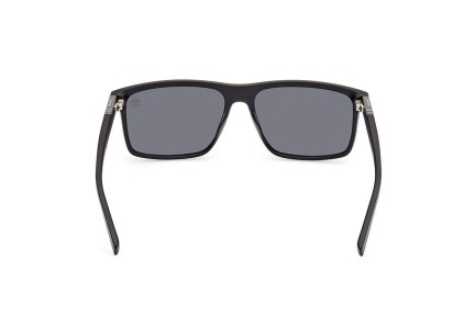 Sončna očala Timberland TB00006 02D Polarized Pravokotna Črna