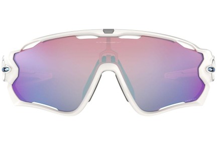 Sončna očala Oakley Jawbreaker OO9290-21 PRIZM Enojna leča | Shield Bela