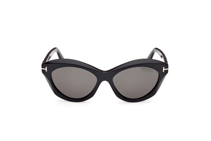 Sončna očala Tom Ford FT1111 01D Polarized Ovalna Črna