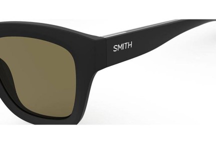 Sončna očala Smith SWAY 003/L7 Polarized Pravokotna Črna