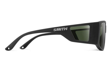 Sončna očala Smith MONROEPEAK 003/L7 Polarized Pravokotna Črna