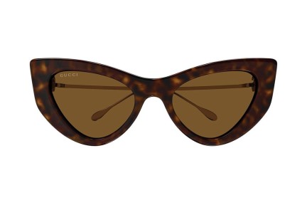 Sončna očala Gucci GG1565S 002 Cat Eye Havana