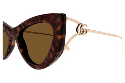 Sončna očala Gucci GG1565S 002 Cat Eye Havana