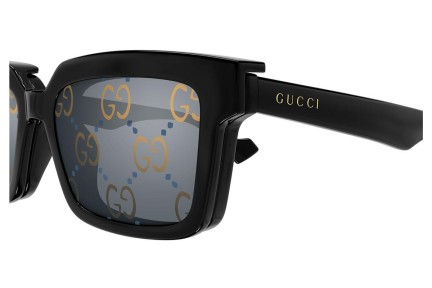 Sončna očala Gucci GG1543S 001 Pravokotna Črna