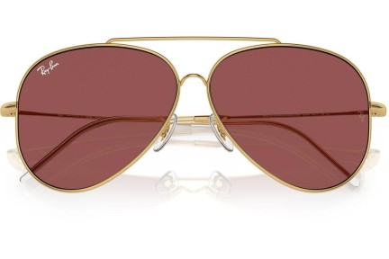 Sončna očala Ray-Ban Aviator Reverse RBR0101S 001/69 Pilotska Zlata