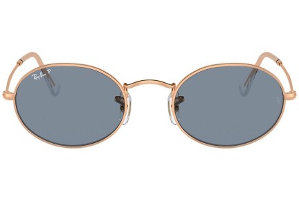 Sončna očala Ray-Ban Oval RB3547 9202S2 Polarized Tiny Roza