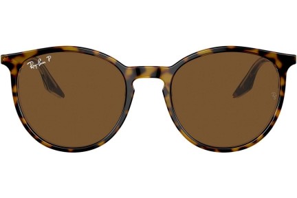 Sončna očala Ray-Ban RB2204 139357 Polarized Okrogla Havana