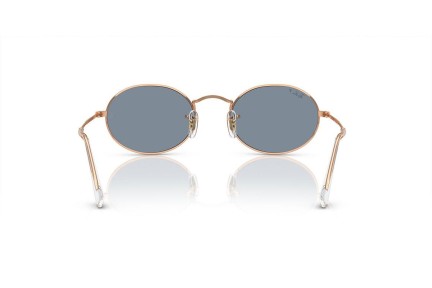 Sončna očala Ray-Ban Oval RB3547 9202S2 Polarized Tiny Roza