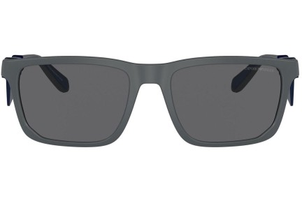 Sončna očala Emporio Armani EA4219 610387 Polarized Kvadratna Siva