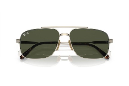 Sončna očala Ray-Ban Michael Titanium RB8096 926531 Pravokotna Rjava