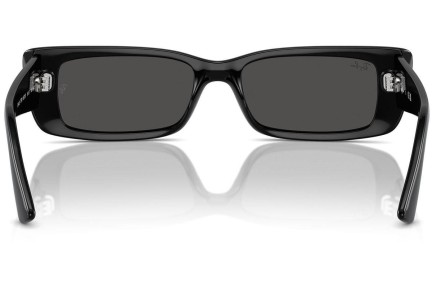 Sončna očala Ray-Ban RB4425 667787 Pravokotna Črna