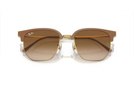 Sončna očala Ray-Ban New Clubmaster RB4416 672151 Zgornji okvir Bež