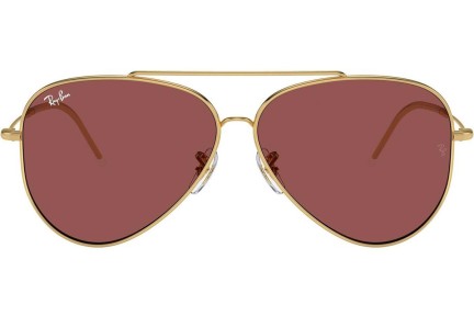 Sončna očala Ray-Ban Aviator Reverse RBR0101S 001/69 Pilotska Zlata