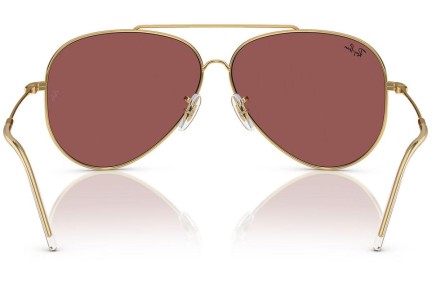 Sončna očala Ray-Ban Aviator Reverse RBR0101S 001/69 Pilotska Zlata