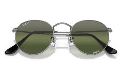 Sončna očala Ray-Ban Round Metal RB3447 004/G4 Polarized Okrogla Siva