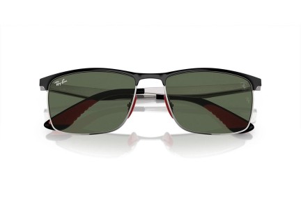 Sončna očala Ray-Ban RB3726M F06071 Pravokotna Črna