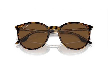 Sončna očala Ray-Ban RB2204 139357 Polarized Okrogla Havana