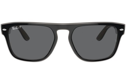 Sončna očala Ray-Ban RB4407 673381 Polarized Kvadratna Črna