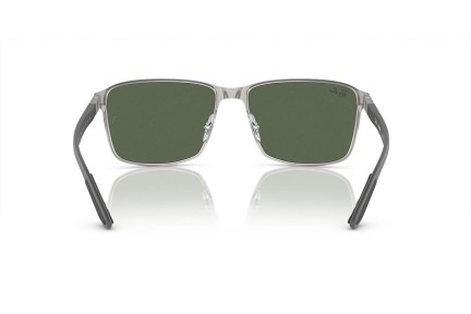 Sončna očala Ray-Ban RB3721 914471 Kvadratna Srebrna