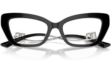 Očala Dolce & Gabbana DG3391B 501 Cat Eye Črna