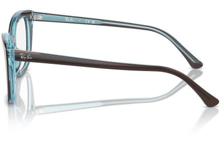 Očala Ray-Ban RX5433 8366 Cat Eye Rjava