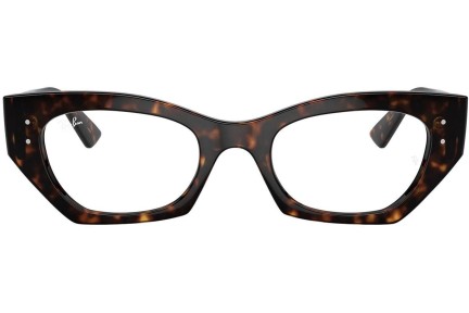 Očala Ray-Ban RX7330 8320 Cat Eye Havana